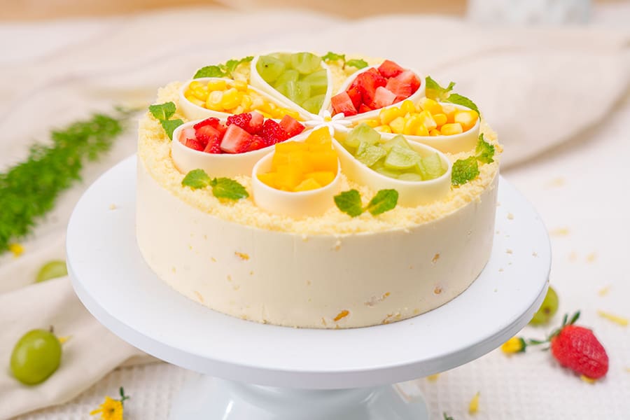 Avocado Daisy – Entremet Bơ & Hoa Cúc